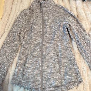 Heather grey lulu define jacket